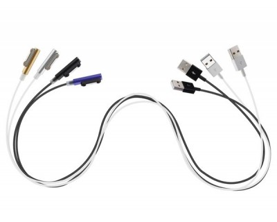 خرید کابل مگنتی شارژر سونی Magnetic Charging Cable LED Smart