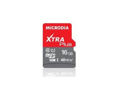 خرید کارت حافظه و فلش ریدر Microdia XTRAplus microSDHC UHS-1 16GB Class 10