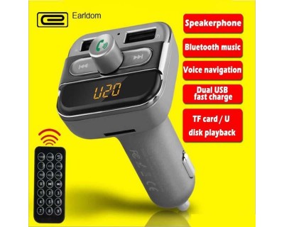 قیمت خرید اف ام پلیر بلوتوثی و شارژر فندکی Ealdorm ET-M11 Bluetooth FM Player