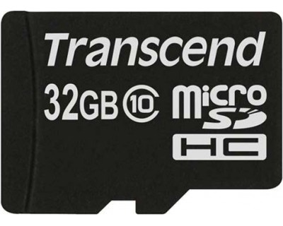 کارت حافظه میکرو 32 گیگابایت Transcend Class 10 MicroSD - 32GB