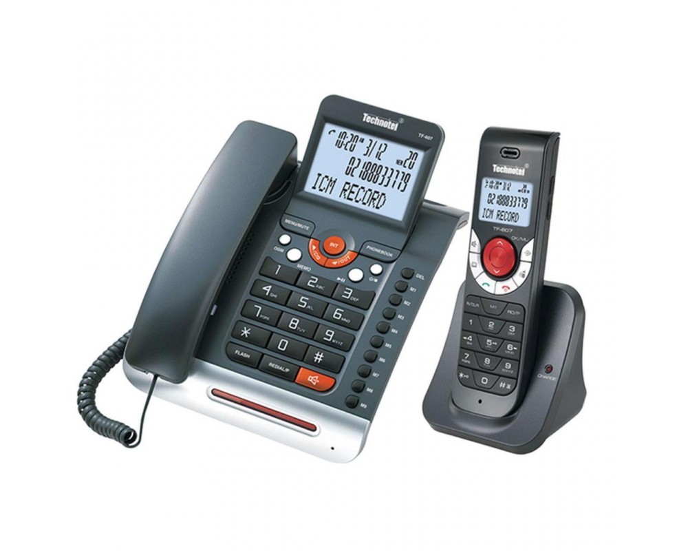 قیمت خرید تلفن بی سیم تکنوتل مدل Technotel TF-607