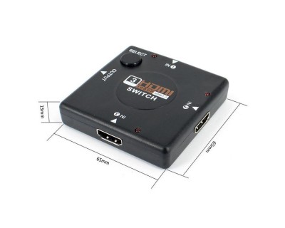 قیمت خرید سوئیچ سه پورت دستی HDMI 1.4 - 1080p