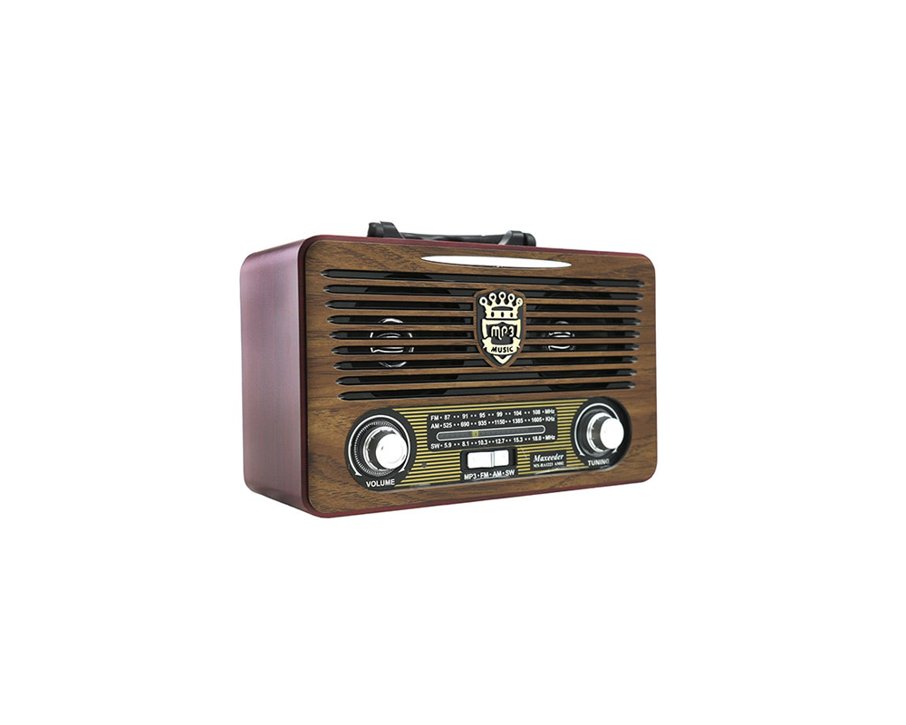قیمت خرید رادیو اسپیکر طرح قدیم Maxeeder MX-RA1223 AM02
