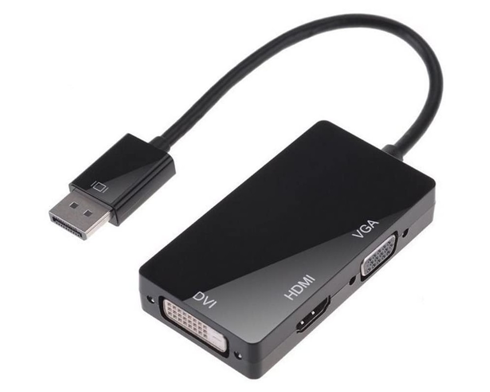 قیمت خرید مبدل DisplayPort به DVI و HDMI و VGA مدل Combo فونیکس DPC-1010