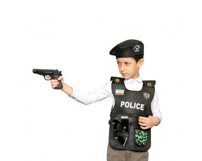 خرید جلیقه و کلاه پلیس بازی - کودک فراز