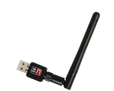 خرید دانگل کارت شبکه usb بی سیم (وایفای) آنتن بلند مدل 802.11N Wi-Fi