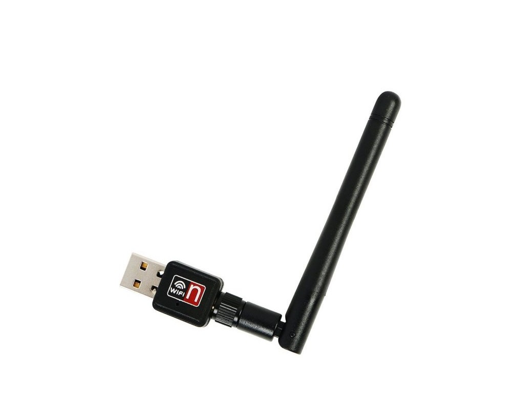 خرید دانگل کارت شبکه usb بی سیم (وایفای) آنتن بلند مدل 802.11N Wi-Fi