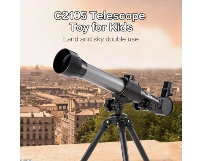 خرید تلسکوپ دانش آموزی چانگ شنگ مدل C2105 با بزرگنمایی حداکثر 40X