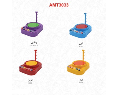 خرید اسباب بازی چرخ سفالگری کودک آوا توی با وسایل مدل AMT3033