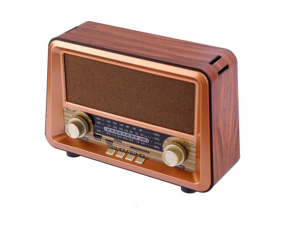 خرید رادیو اسپیکر طرح چوب بلوتوثی گولون Golon RX-BT006
