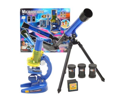 خرید ست تلسکوپ و میکروسکوپ دانش آموزی مدل C2109