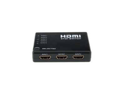 خرید سوئیچ پنج پورت HDMI - Full HD دارای ریموت ST01