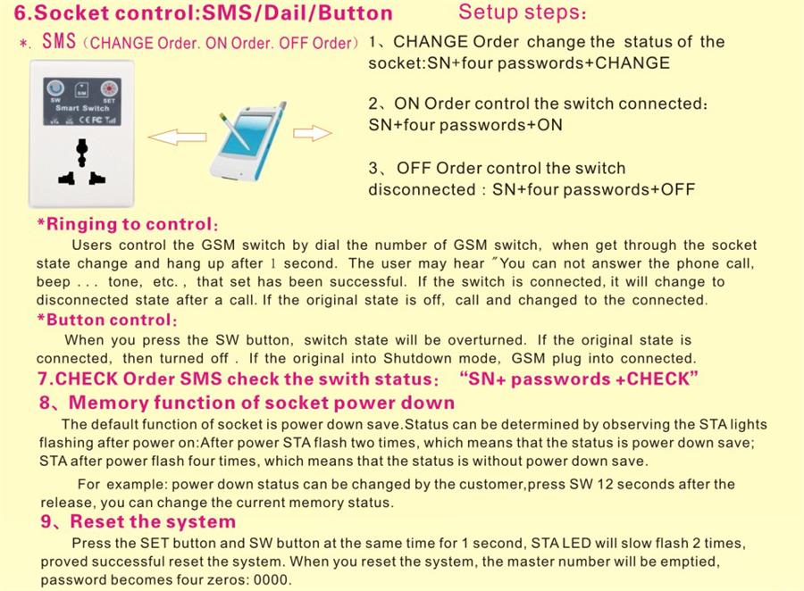 خرید پریز هوشمند سیم کارتی SC1 Smart GSM Socket